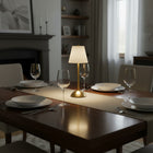 Xtricity - Lampe de table tactile LED portable Roccabella - Ivoire-Température de couleur 3CCT sélectionnable : blanc doux, lumière du jour et blanc froid