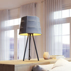 Zuo - Mozzi Lampe de table - Grey/Noir-Style moderne et contemporain