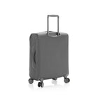 Heys - Bagage à main Xero Elite 2.0 21" - Gris-Le système d'extension à fermeture éclair ajoute jusqu'à 20 % d'espace de rangement en plus pour les tailles de 26" et 30" uniquement.