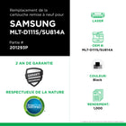 CIG - Cartouche de toner Samsung MLTD111S remise à neuf - rendement standard - noir-Rendement de page : 1000
