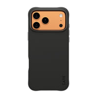 PanzerGlass - CARE Samba MagSafe Etui pour iPhone 17 Pro Max - Noir-Protection renforcée des coins pour protéger contre les chocs et les chutes