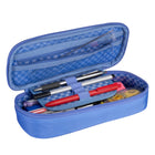 Pep Rally - Étui organisateur à crayons - bleu-Séparateur avec porte-stylo élastique pour un rangement organisé