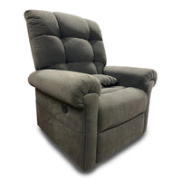 Journey - Fauteuil Perfect Sleep Deluxe 5 zones Miralux - gris clair-Le design du fauteuil releveur motorisé permet de s’asseoir, de se détendre, de s’incliner et de dormir dans un seul fauteuil