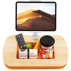 ShoppingAll - Coussin Support Réglable Pour Tablette Avec Bol À Collations - Orange-8