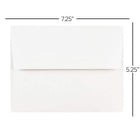 JAM Paper - Enveloppes format livret à rabat droit et fermeture gommée, 5 1/4 po x 7 1/4 po, blanc, paq./1000-Parfait pour les cartes de vœux, les invitations, les mariages ou toute autre annonce
