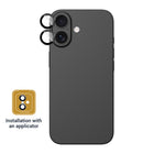 AXS - ARMORGlass Pro Protecteur de lentille de caméra Apple iPhone 17/16/16 Plus-Clarté HD sans interférence avec la caméra