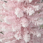HOMCOM - Arbre de Noël artificiel crayon avec branches floquées de neige-La base robuste maintient l'arbre droit 