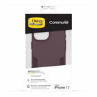 OtterBox - Étui Commuter MagSafe avec Contrôle de la Caméra pour iPhone 17 - Début de sentier Violet-Les pare-chocs autour de la caméra protègent contre les coups violents