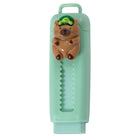 Merangue - Gomme rétractable Capybara Topper-Compact et portable, avec une boucle pratique pour le transport