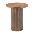 Zuo - Afinato Table d’appoint - Brun-Garantie limitée de 3 ans