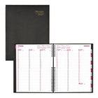 Brownline - 2027 agenda hebdomadaire CoilPro avec couverture rigide imitation lézard – 11 po x 8 1/2 po – noir-12 mois: janvier 2027 à décembre 2027