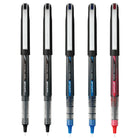 uni-ball - Stylos à bille roulante Vision Needle – 0,5 mm – couleurs assorties – paquet de 5-Couleur de l'encre : Assorti