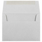 JAM Paper Enveloppes d'invitation pour passeport A6 - 4,75 x 6,5 po - Argent granit recyclé - Paquet de 50 (71185I)-Taille : A6 (4,75 x 6,5 pouces)