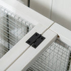 PawHut - Clapier à lapin avec roues, rampe, enclos et plateau - jaune - 42,5 po L x 22,8 po l x 29 po H-Roulettes pour un déplacement simple 