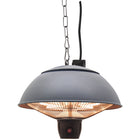 Westinghouse - 1500-Watt Outdoor Hanging Infrared Electric Patio Heater - Grey-Parfait pour les gazebos, patios, ateliers et partout ou vous pouvez l'accrocher