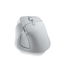 Logitech - MX Master 4 Souris optique sans fil - Gris pâle-Connectivité RF 2,4 GHz et Bluetooth LE