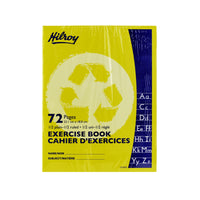 Hilroy - Cahier d'exercices, ordinaire 1/2, lignes 1/2, 9 1/8 po x 7 1/8 po, 72 pages-Trouver le sujet que vous cherchez est encore plus simple grâce aux couleurs différentes des couvertures