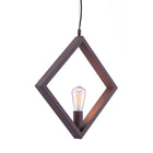 Zuo - Lampe plafonnier Rotorura - Rouille-Fonctionne avec un gradateur (gradateur non inclus)
