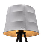 Zuo - Mozzi Lampe de table - Grey/Noir-Garantie limitée de 3 ans