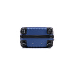 Swiss Traveller - Paddrix Hardshell 3 pièces ensemble de bagages, jantes tournantes à 360 degrés - Bleu saphir-10
