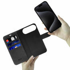 Blu Element - Étui Folio 2-in-1 pour iPhone 17 Air - Noir-Ajustement précis avec accès facile à tous les ports