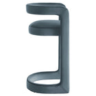Modway - Winslow Performance Velvet Tabouret de bar - Cadet Blue-Rembourrage en mousse dense