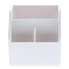 Bostitch Office Konnect Bac de rangement avec couvercle amovible et 2 séparateurs modulaires, blanc-plateaux