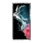 AXS - PROShield etui transparent teste contre les chutes pour Samsung Galaxy S22 Ultra, Noir-Fabrique avec un revêtement anti-rayures et anti-jaunissement