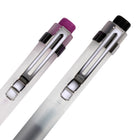 Pep Rally - Stylos d’étude - 1.0mm - Paquet de 10-Pince en métal chromé