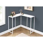 Monarch Specialties - 2160 Table D'Appoint - 36 po L/Blanc/Console De Coin-2