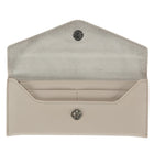 Gry Mattr - Porte-cartes - 7,5 x 3,25 po - Crème-Dimensions : 7,5 po l x 3,25 po H (19 x 8,3 cm)