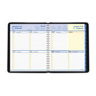 AT-A-GLANCE - Cahier de rendez-vous hebdomadaire/mensuel QuickNotes 2027 - 9 7/8 po H x 8 po l - noir - bilingue-Format des pages : 9 7/8 po H x 8 po l