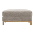 Modway - Roscoe Tissu Ottoman - Étain-7