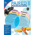Livre numérique : Carson Dellosa - Paired Passages, 104890-EB, 5e année-Vous recevrez deux courriels : le premier confirmant la totalité de votre commande et le second comportant un lien de téléchargement. Vous pourrez utiliser le lien de téléchargement immédiatement ou plus tard, comme vous le voulez.