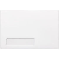 JAM Paper - Enveloppes à Fenêtre, Blanc, 6 x 9, Paquet de 50-Enveloppes À fenÊtre pour livret : les enveloppes à fenêtre pour livret de 6 po x 9 po sont parfaites pour l'envoi de factures, de relevés, de magazines, de catalogues et de brochures commerciales. vous économiserez du temps et de l'argent en adressant séparément des enveloppes individuelles, ce qui les rend parfaites pour la correspondance commerciale. il suffit de positionner l'adresse de manière à ce qu'elle soit visible à travers la fenêtre.