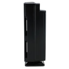 GermGuardian – Système de purification d'air AC5350BCA Elite HEPA, noir-Silencieux et personnalisable : Comprend 5 vitesses et une minuterie de 8 heures. De plus, le réglage le plus bas peut être utilisé comme bruit blanc doux durant la nuit pour un sommeil paisible et reposant