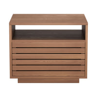 Zuo - Slit Table de chevet - Noyer-Bois d’hévéa