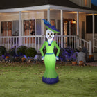 GEMMY - Figurine gonflable d'Halloween DOD Femme - 213 cm-Pour usage intérieur et extérieur
