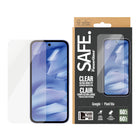 PanzerGlass - SAFE Ultra-Wide Fit Protecteur d'écran pour Google Pixel 10a - Transparent-Garde votre appareil à l'abri de vos tâtonnements, chutes et fissures quotidiens