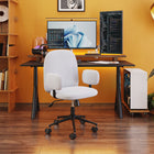 Zuo - Lionel Chaise de bureau - Beige-Supporte jusqu'à 285 lb