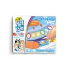 Crayola - Pinceau magique CW, Bluey-Créez des moments inoubliables avec cet ensemble de peinture sans tache, un cadeau parfait pour les tout-petits lors des fêtes, d'un anniversaire ou tout simplement pour faire plaisir!