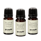 Gry Mattr - Ensemble d’huiles essentielles - 10 ml - Paquet de 3-Idéal pour les diffuseurs, les bains ou les rituels de bien-être