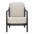 Zuo - Rein Fauteuil d’appoint - Beige-Assise et dossier amovibles