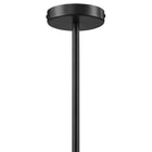 Modway - Wave Gribouillis à 4 bras Lumière suspendue - Noir-8