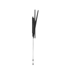 Kanto - Support mural inclinable pour téléviseur portrait à profil bas - Noir-Compatible avec les tailles VESA de 100 x 100 à 400 x 600