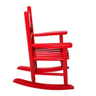 Dura Housewares - chaise bercante pour enfant Bohdi - rouge-Mouvement de balancement fluide pour un plaisir supplémentaire