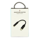 LBT - Adaptateur pour casque 3,5 mm vers USB-C - Noir-La prise casque USB-C connecte les appareils modernes aux haut-parleurs et ecouteurs stereo traditionnels