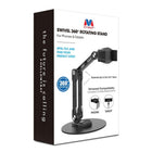 MyBat - Support pivotant à 360° pour téléphones et tablettes - Régable - universel pour bureau-Construction durable - Fabriqué avec des matériaux haut de gamme pour une utilisation longue durée