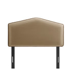 Modway - Cosette Performance Velvet Tête de lit taille jumelle, Taupe-Assemblée requise