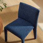 Modway - Rhodes Tissu tapis Chaise à manger - Marine-Entièrement assemblé